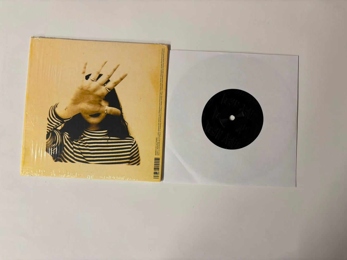 The Mysterines - Begin again : Signed ; 7"