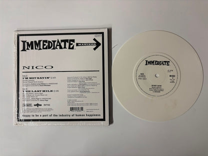 Nico - I'm not sayin' / The last mile : 7"