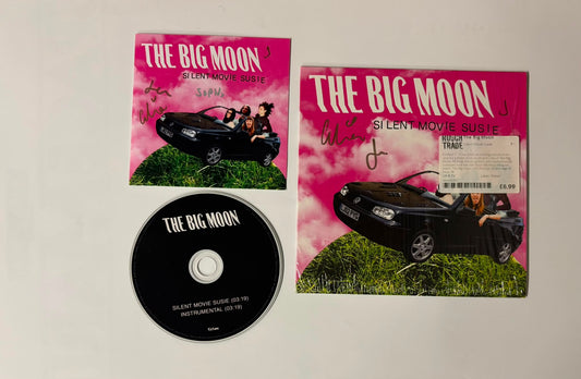 The big moon - Silent movie susie : Signed : 7"