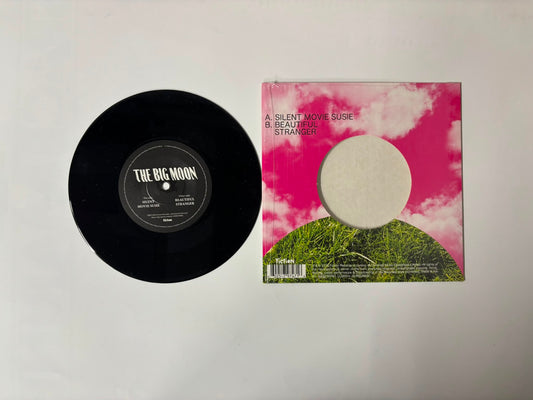 The big moon - Silent movie susie : Signed : 7"