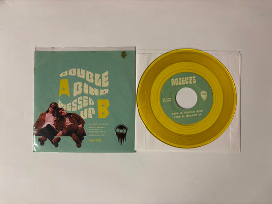 Abjects - Double Blind : Signed : 7"