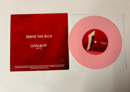 Pins - Serve the rich : 7" : Signed Missing Abbl signature