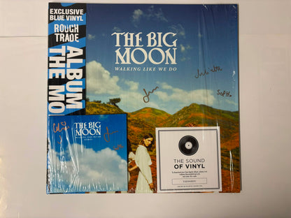 The big moon - Walking like we do : Signed