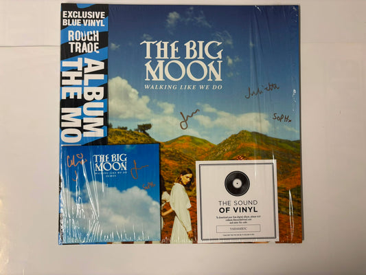The big moon - Walking like we do : Signed