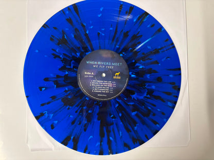 When rivers meet - We fly free : Signed