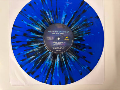 When rivers meet - We fly free : Signed