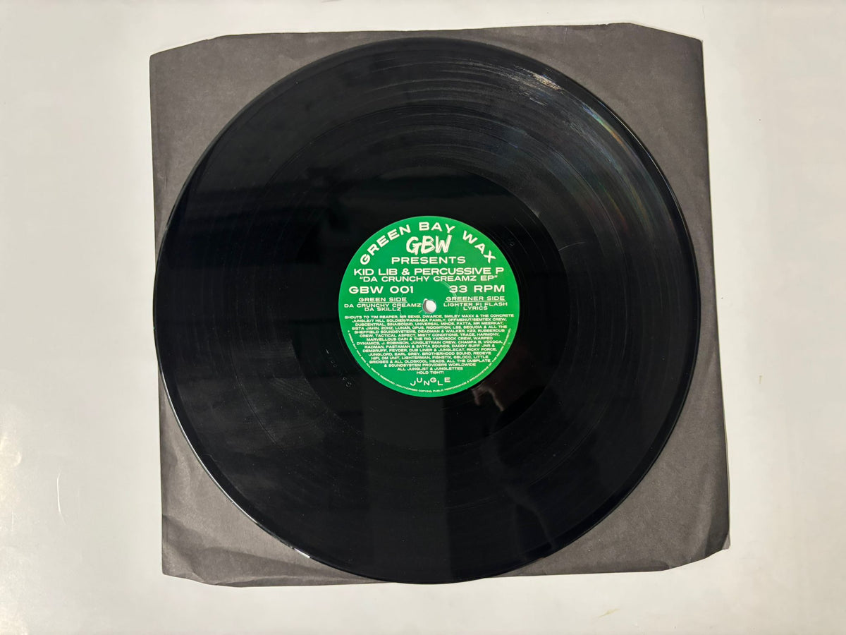 Green Bay Wax- Da crunchy creamz EP  :12"