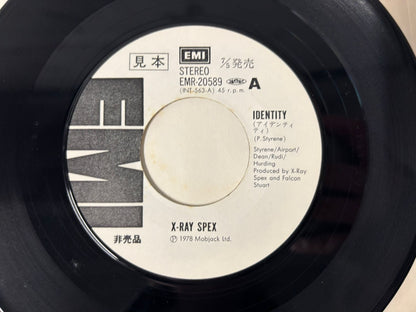 X-ray Spex - Identity Japan Promo 7”