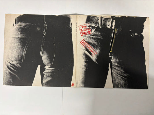 The Rolling Stones - Sticky Fingers LP UK Ultra Rare Gatefold Sleeve