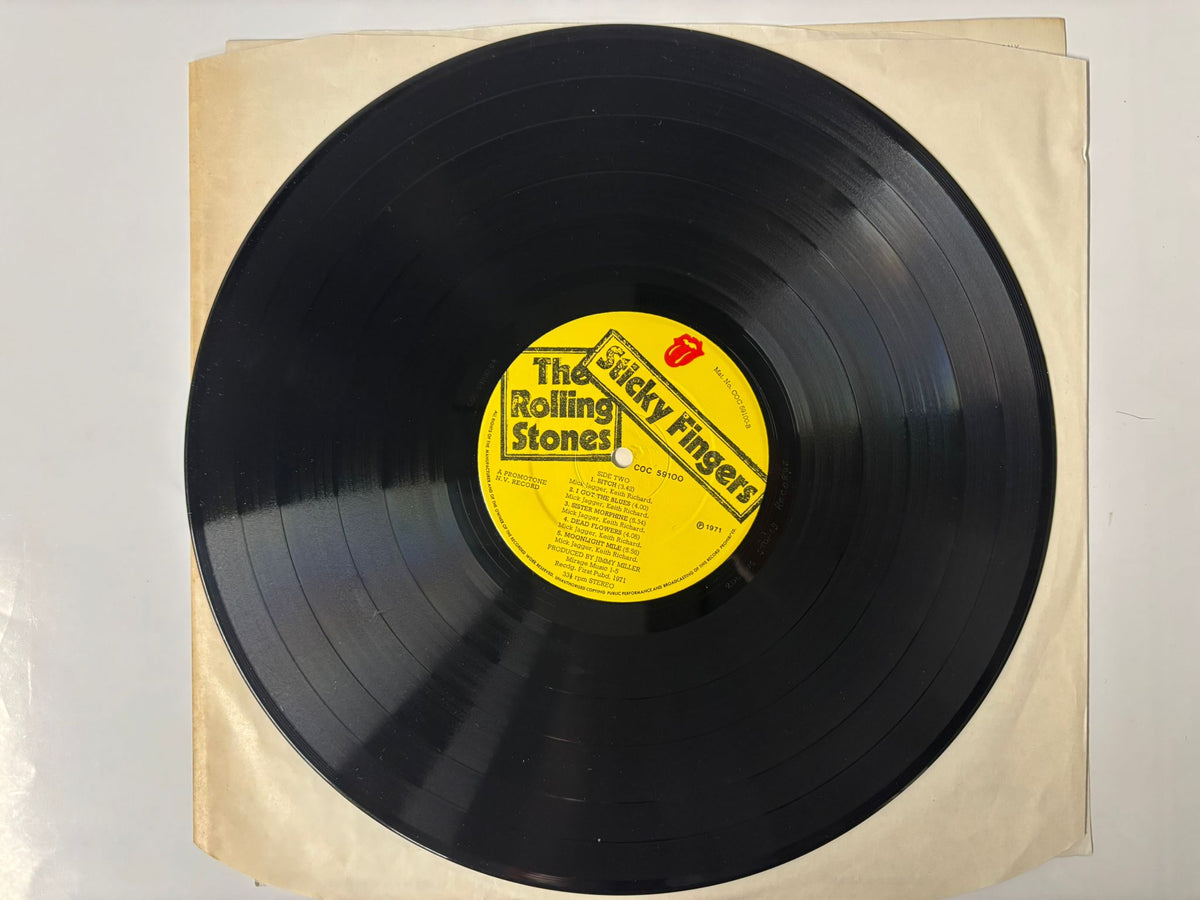 The Rolling Stones - Sticky Fingers LP UK Ultra Rare Gatefold Sleeve