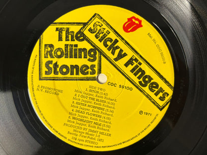 The Rolling Stones - Sticky Fingers LP UK Ultra Rare Gatefold Sleeve