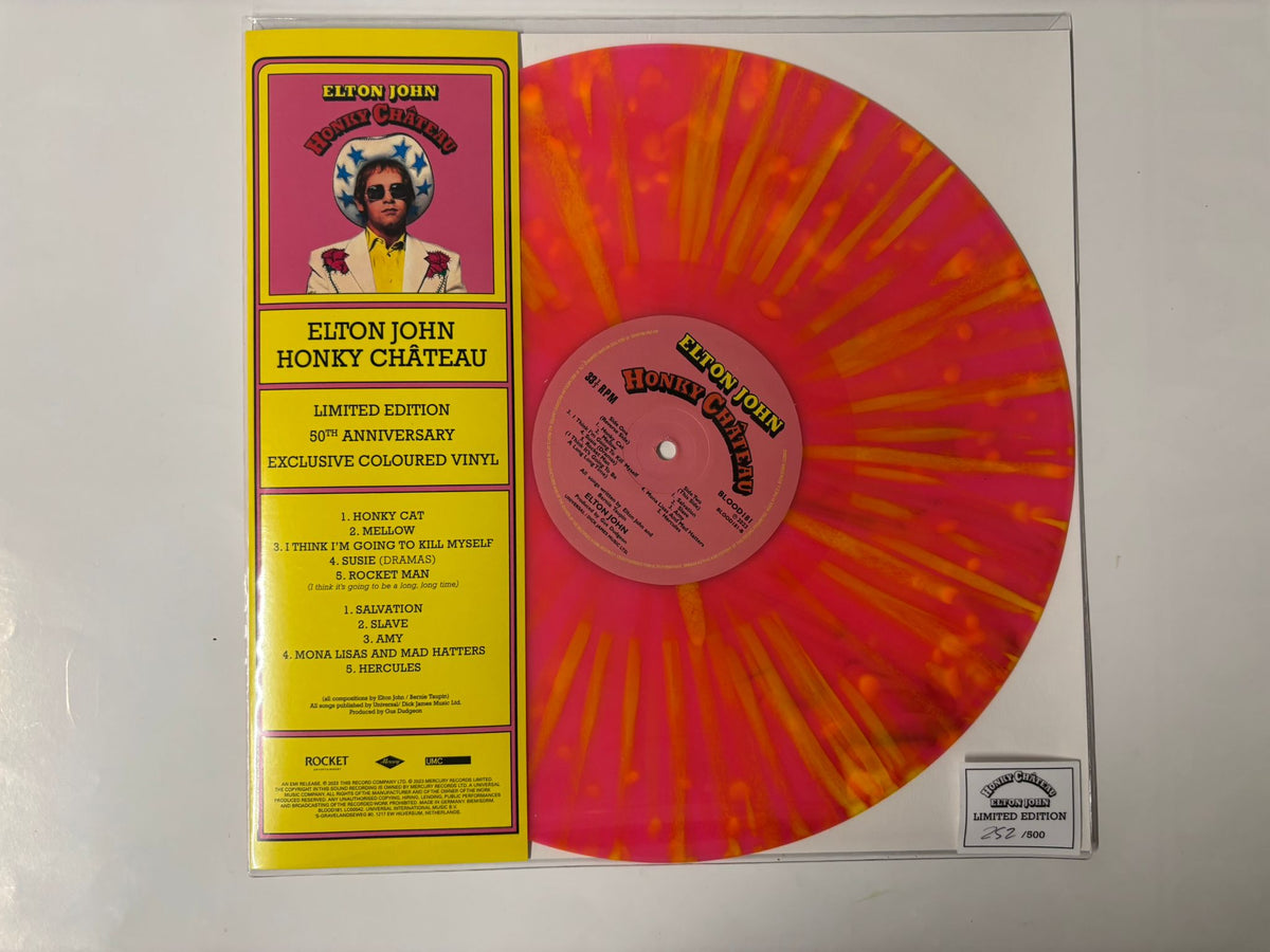 Elton John- HONKY CHÂTEAU Ltd Ed LP 252/500