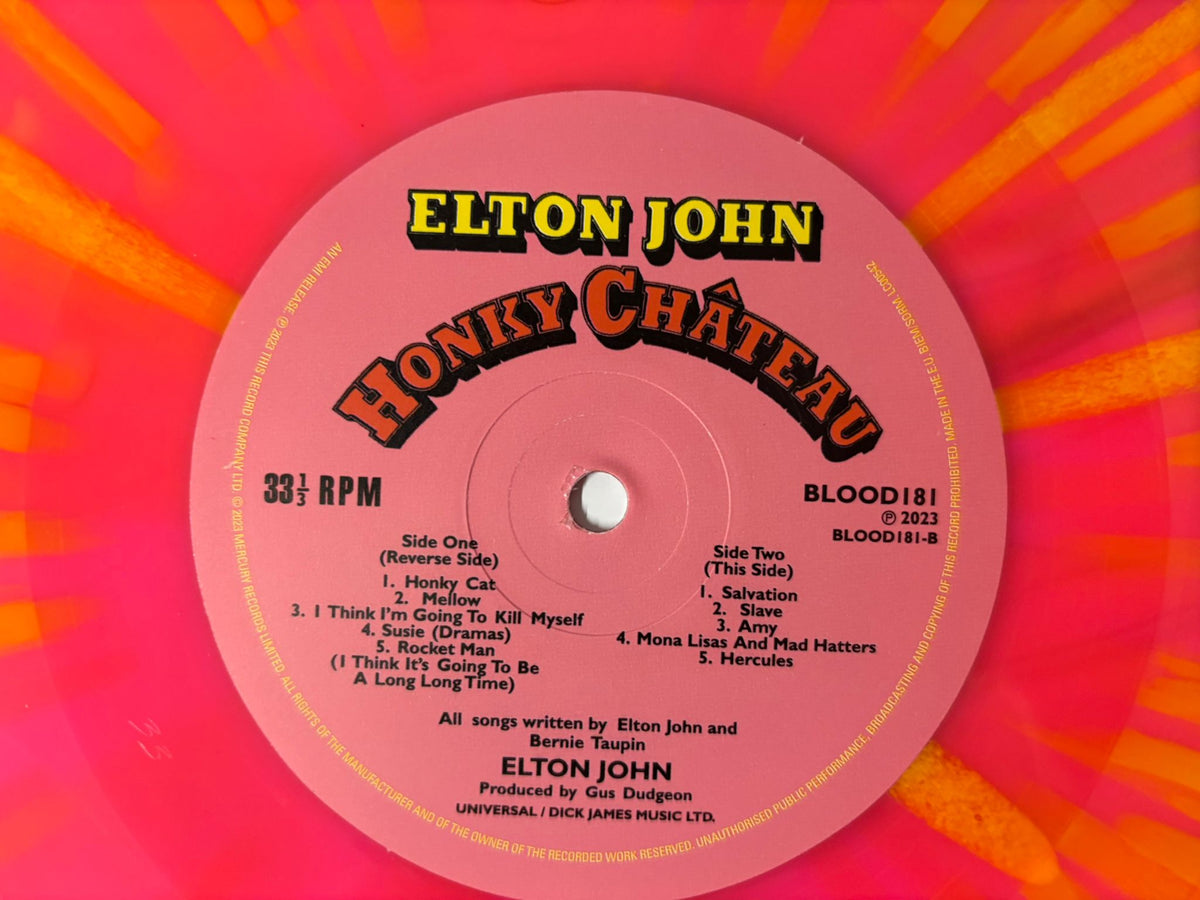 Elton John- HONKY CHÂTEAU Ltd Ed LP 252/500