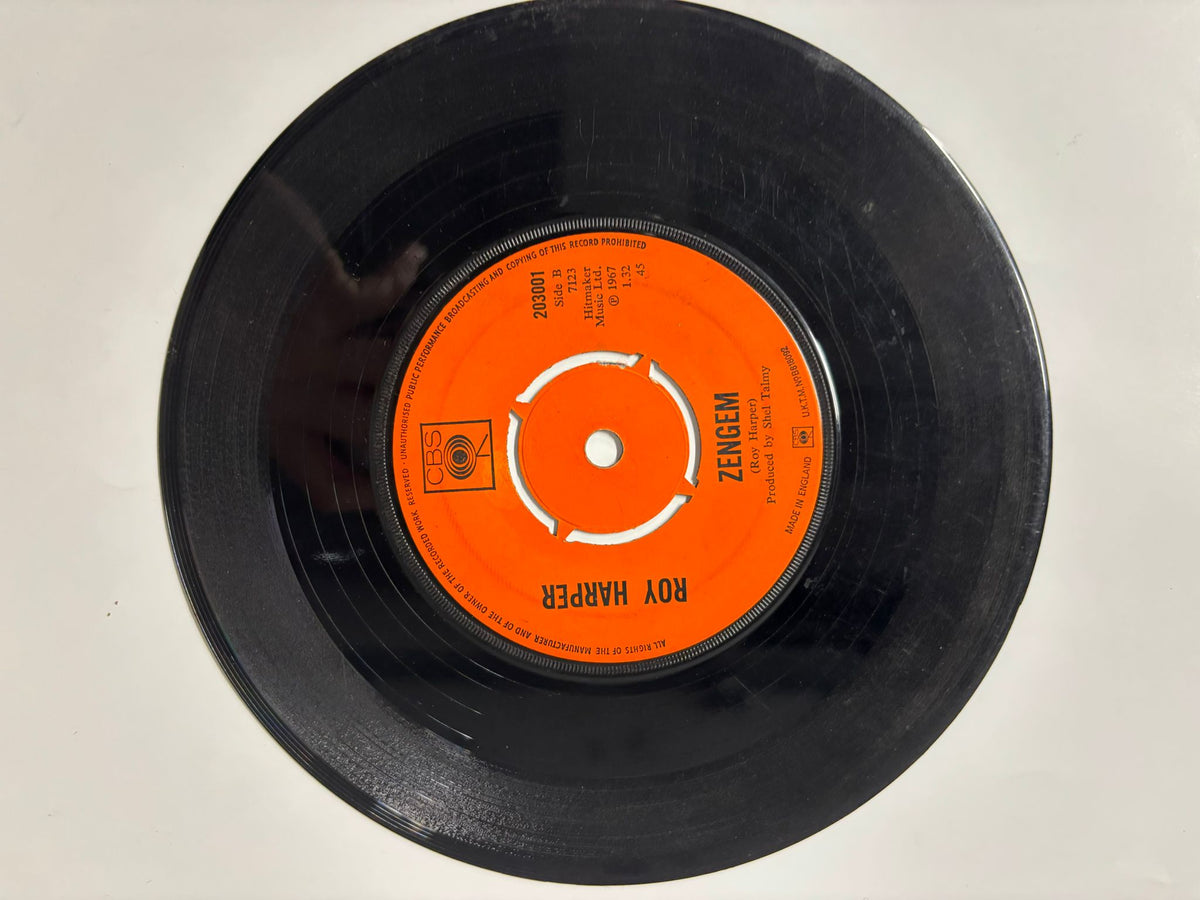 Roy Harper - Zengem/ Midspring Dithering : 7"