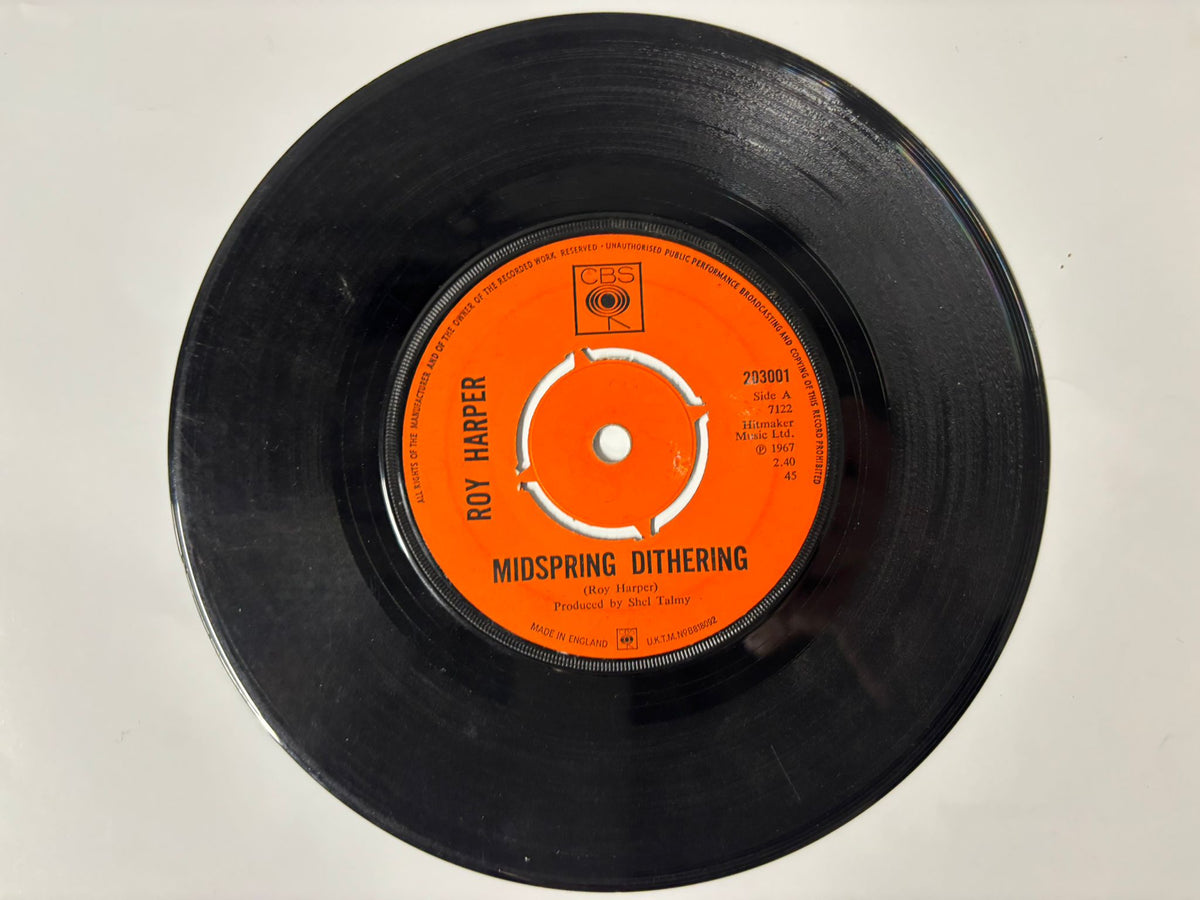 Roy Harper - Zengem/ Midspring Dithering : 7"