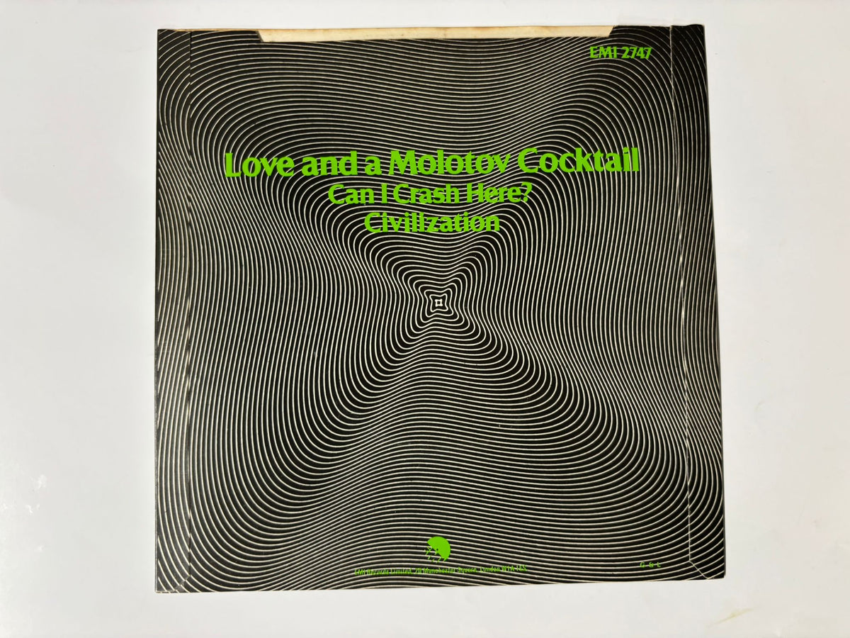 The flys - Love and a molotov cocktail/Can I crash here?/ Civilization : 7"