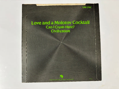 The flys - Love and a molotov cocktail/Can I crash here?/ Civilization : 7"