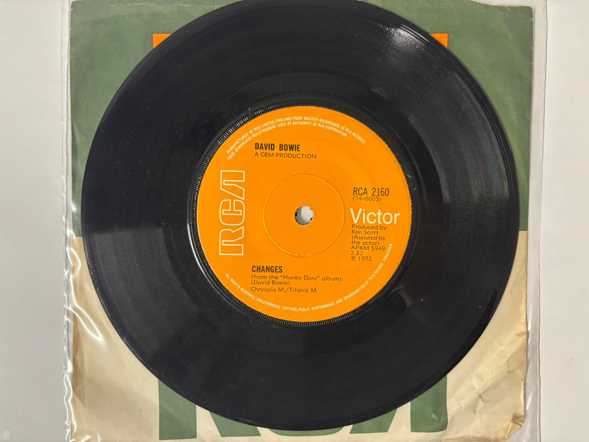 David Bowie - Changes/Andy warhol : 7"