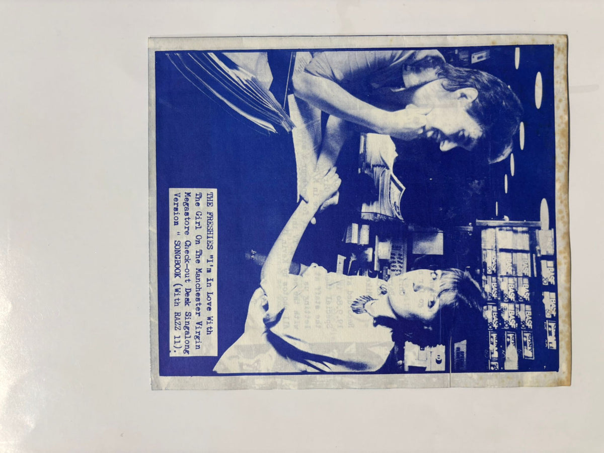 The Freshies - I'm in love with the girl on the Manchester megastore check-out desk : 7"
