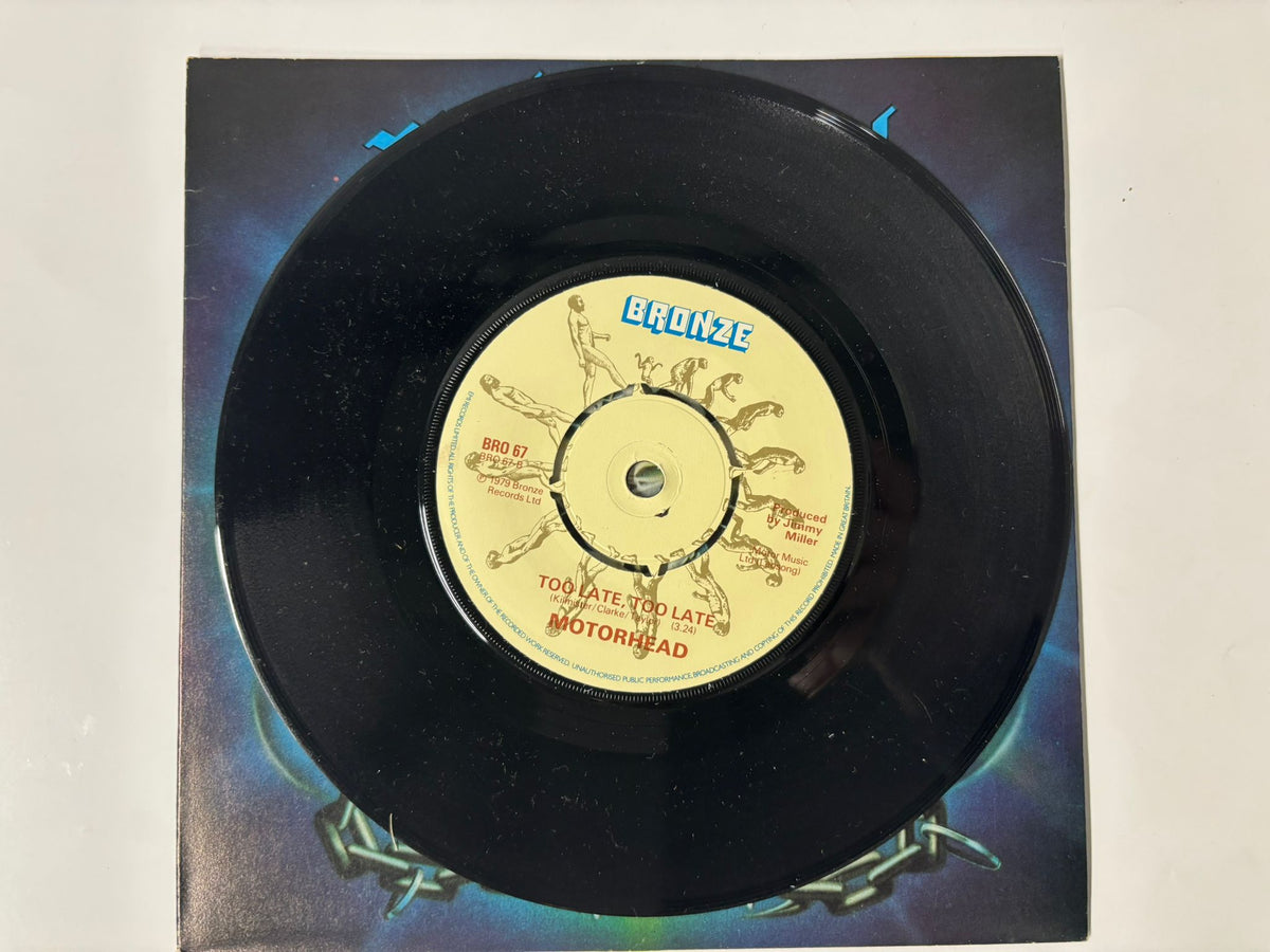Motorhead- Overkill/Too Late, Too Late :7"