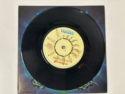 Motorhead- Overkill/Too Late, Too Late :7"