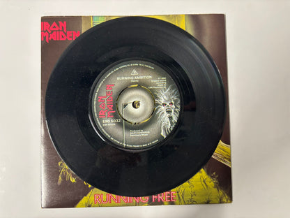 Iron Maiden - Running Free : 7"