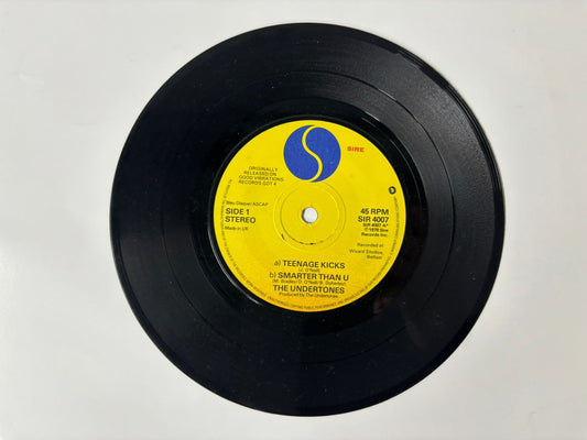 The Undertones- Teenage kicks/ Smarter than u : 7"
