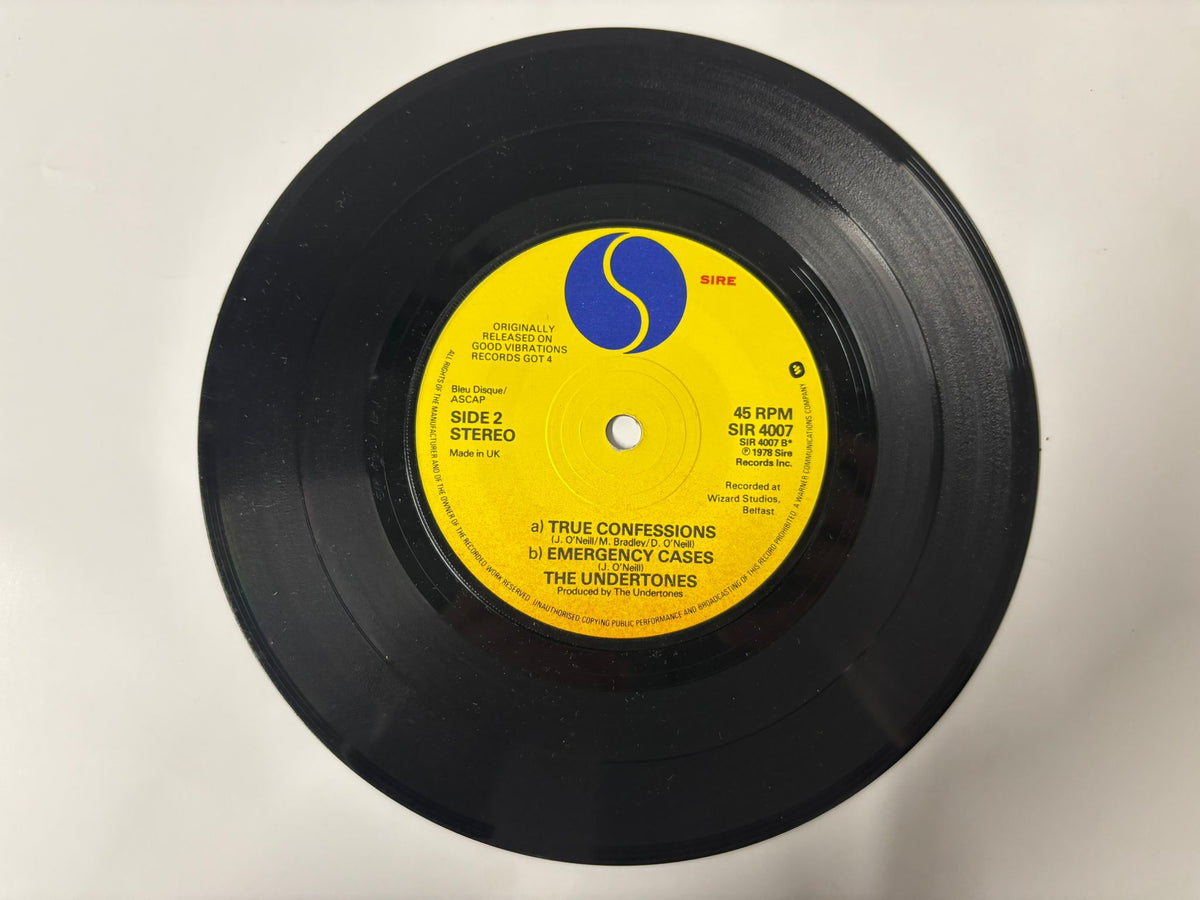 The Undertones- Teenage kicks/ Smarter than u : 7"