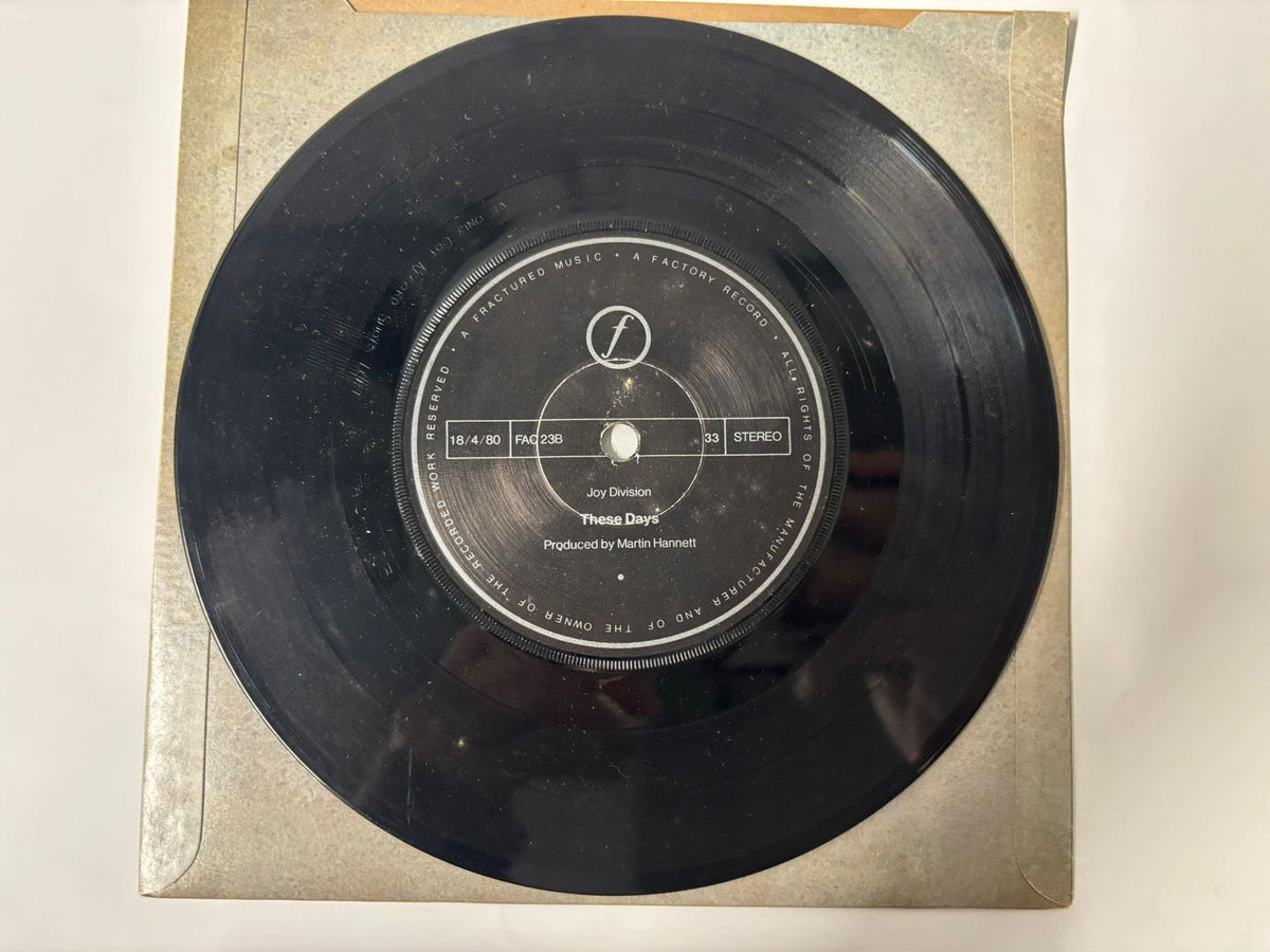 Joy Division- These Days : 7"