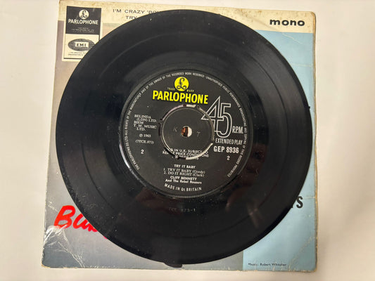 Cliff Bennet and The Rebel Rousers- Try it baby : 7"