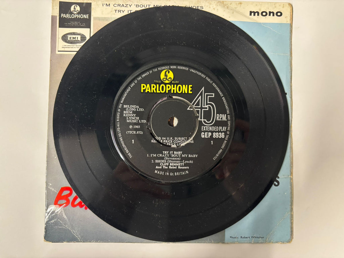 Cliff Bennet and The Rebel Rousers- Try it baby : 7"