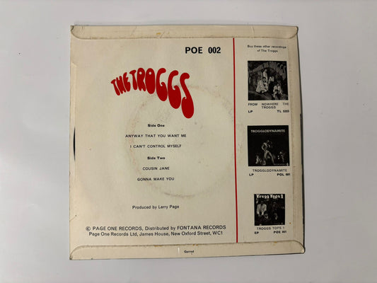The Troggs - Anyway that you want me : 7"