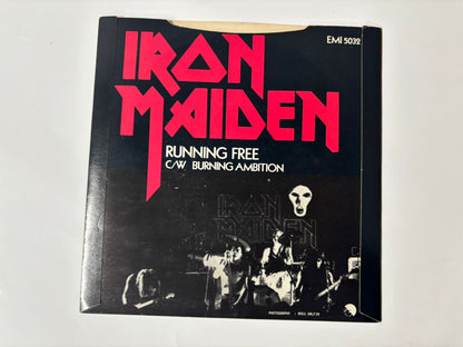 Iron Maiden - Running Free : 7"