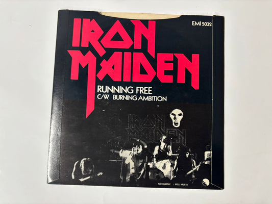 Iron Maiden - Running Free : 7"