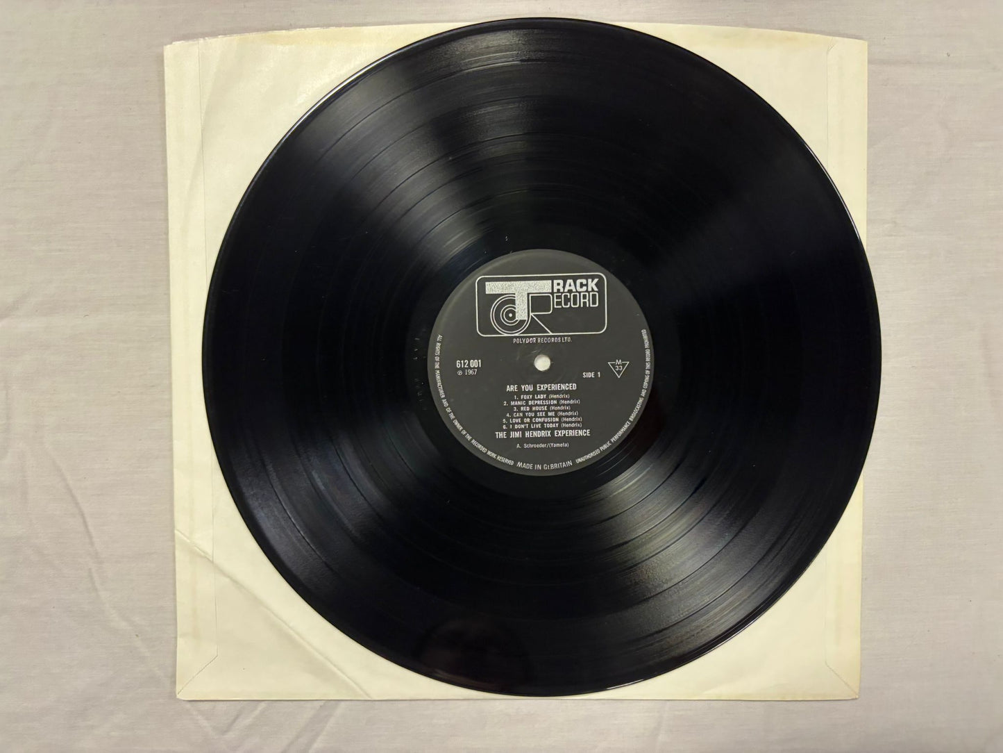 Jimi Hendrix- Are You Experienced UK 1st Mono