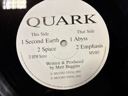 Quark - Abyss / Emphasis / Second Earth / Space 12" MV003