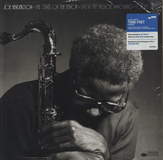 Joe Henderson- The state of the tenor-live at the village vanguard (Tone Poet Pressing)